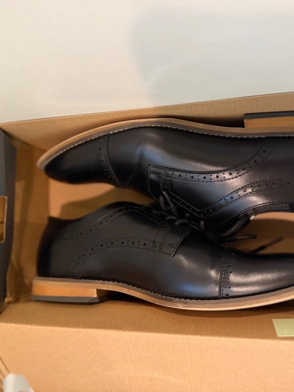 BOYS Size 6 Stacy Adam’s Dickinsons Black Dress Shoe